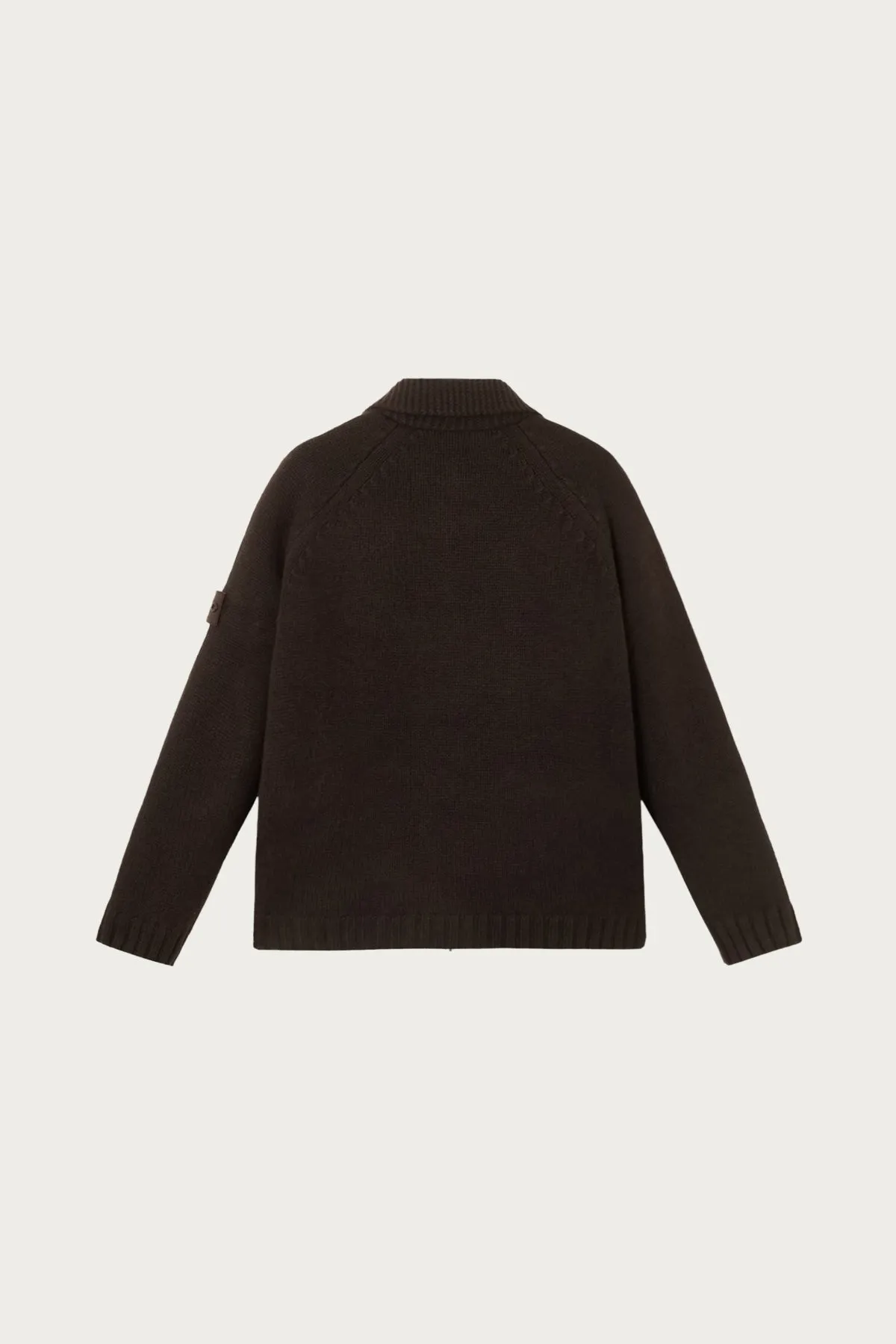 Cashmere President's Knit w/ Detachable Padded Lining - Dark Brown sold by Canoe Club product image thumbnail 3