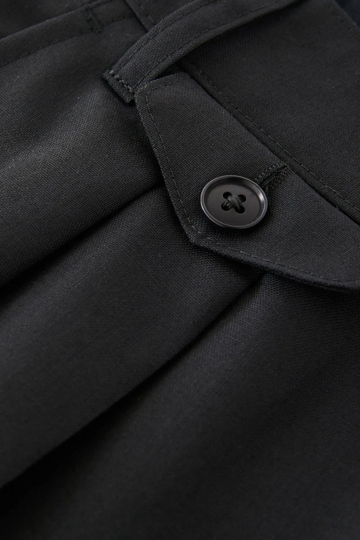 Studio Nicholson x Beams+ Alvy Double Pleat Pant - Darkest Navy sold by Canoe Club product image thumbnail 2