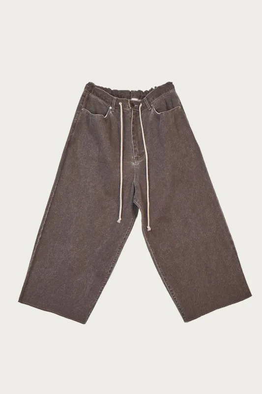 Big Jeans - Brown Coated Twill made by Camiel Fortgens
