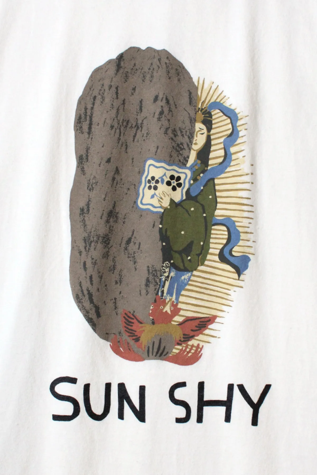 20/-Jersey Crew T (SUN SHY) - White sold by Canoe Club product image thumbnail 4