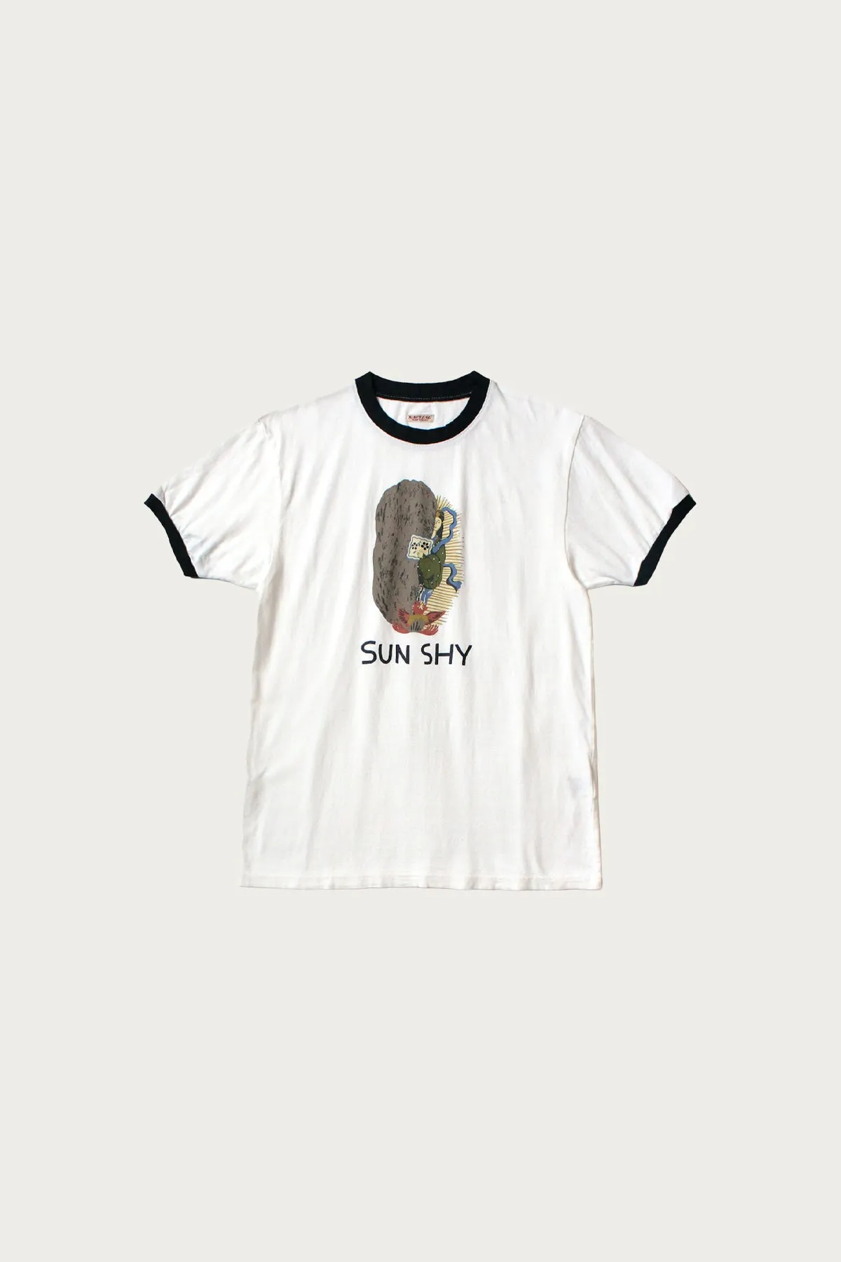 20/-Jersey Crew T (SUN SHY) - White sold by Canoe Club