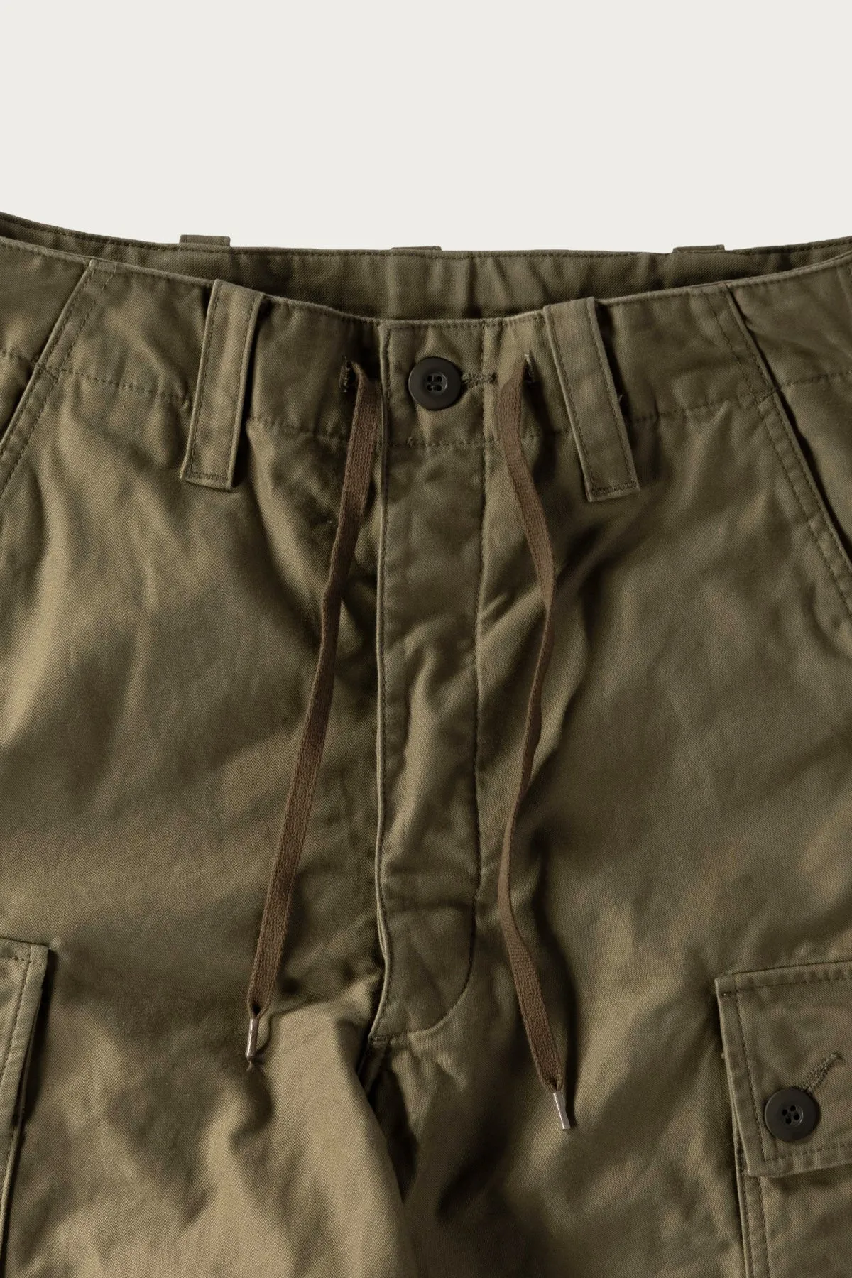 Wide Fit Cargo Pants - Army Green sold by Canoe Club product image thumbnail 2