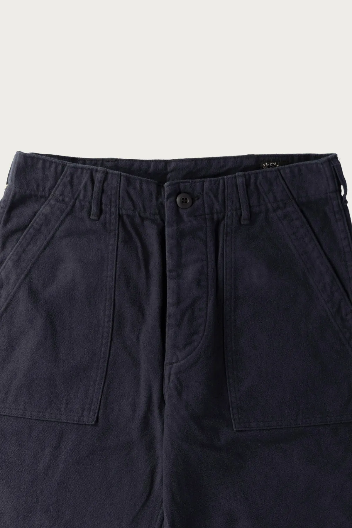 Brushed Flannel US Army Fatigue Pants - Dark Navy sold by Canoe Club product image thumbnail 2