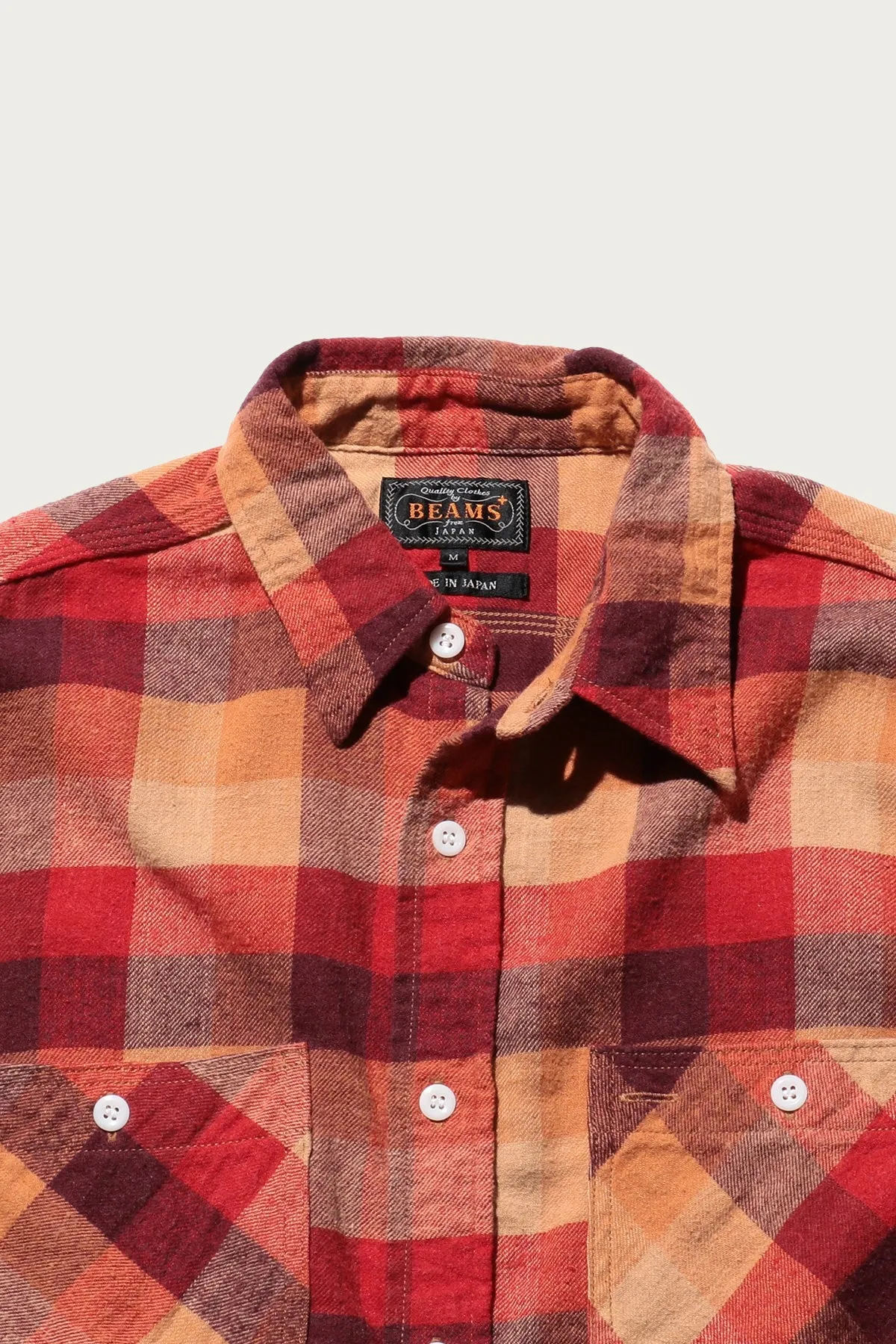 WORK Indian Flannel Plaid - Red sold by Canoe Club product image thumbnail 2