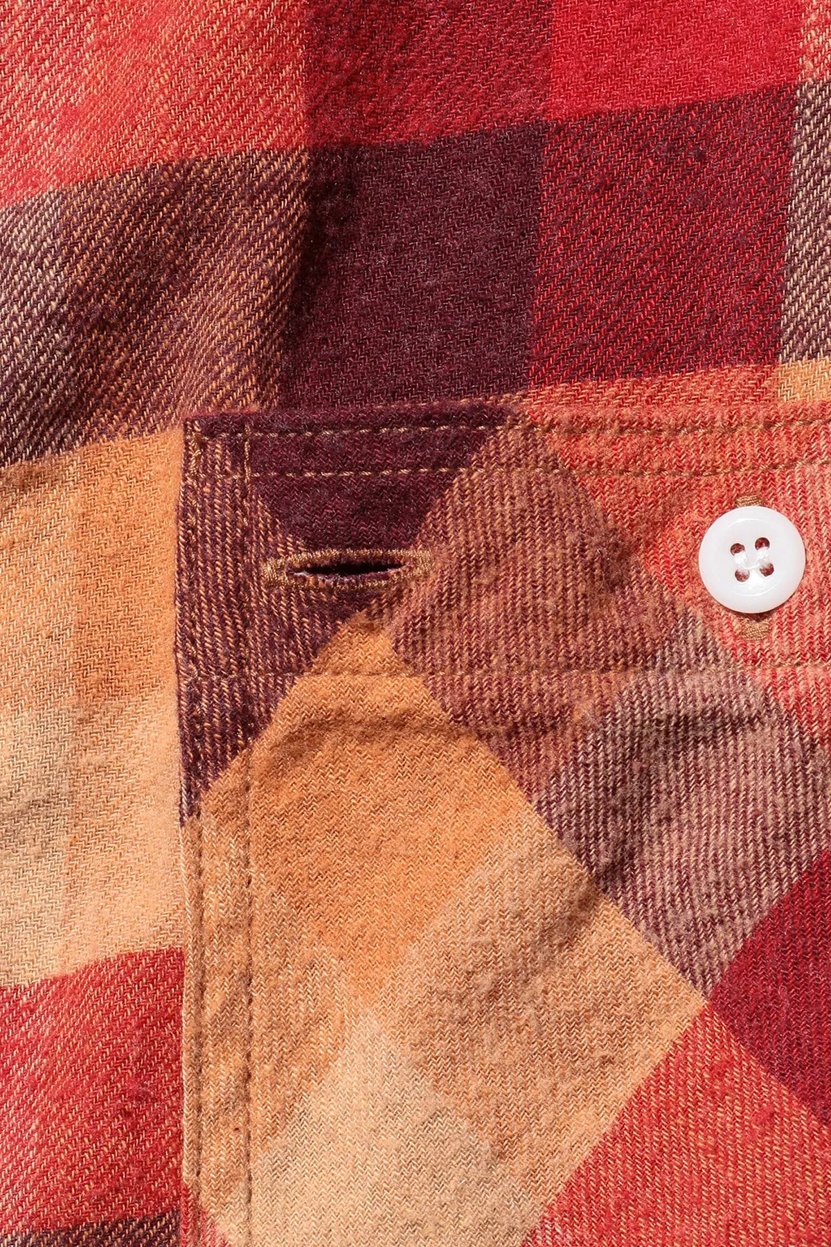 WORK Indian Flannel Plaid - Red sold by Canoe Club product image thumbnail 4