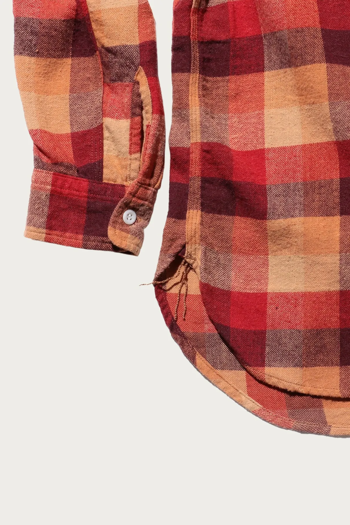 WORK Indian Flannel Plaid - Red sold by Canoe Club product image thumbnail 3