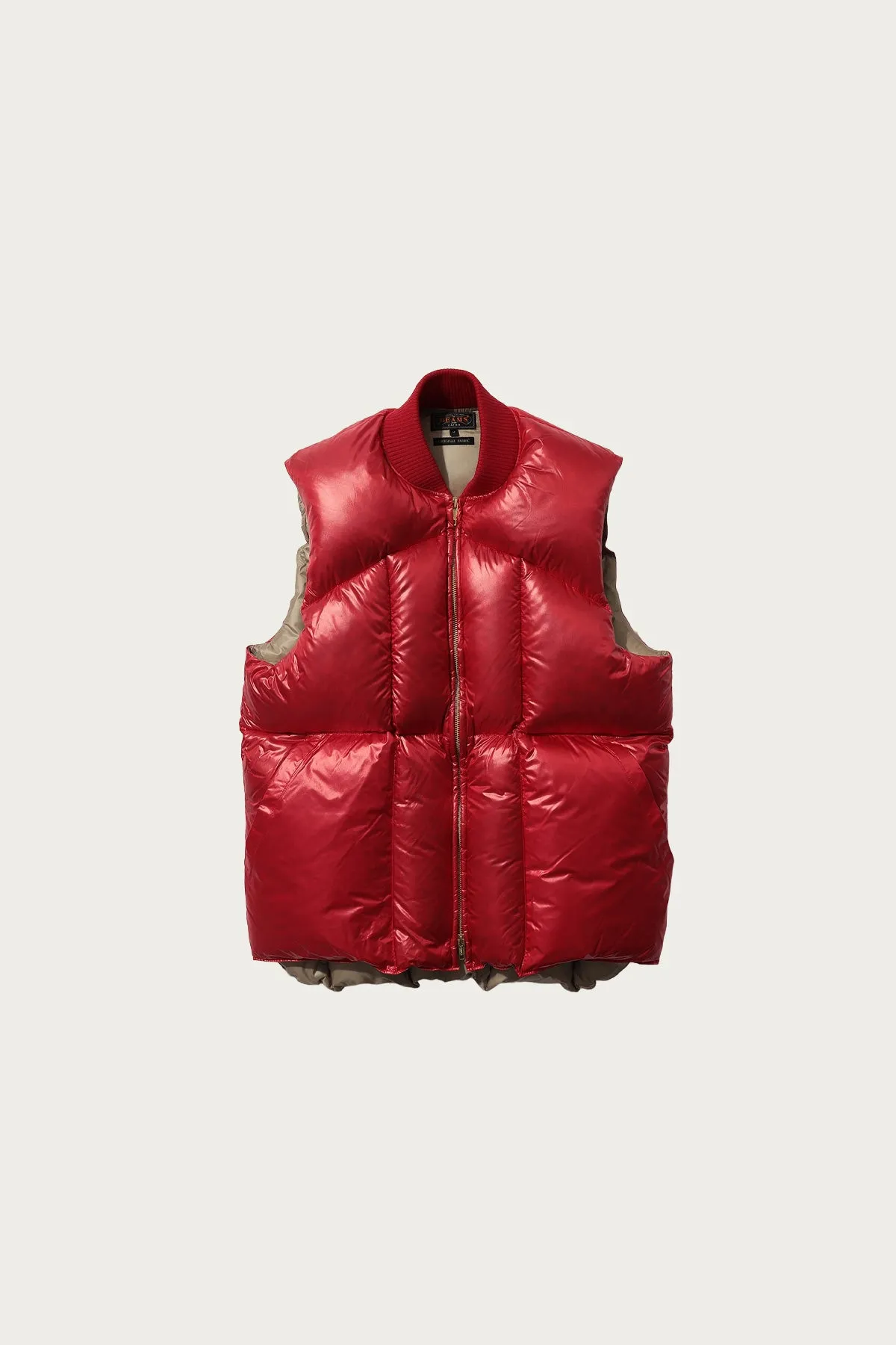 Mt. Down Vest - Red sold by Canoe Club