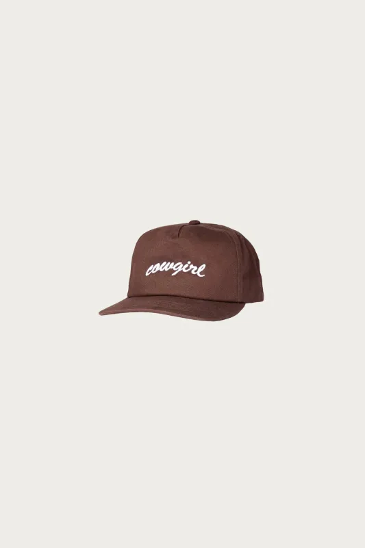 Script Hat - Brown made by Canoe Club