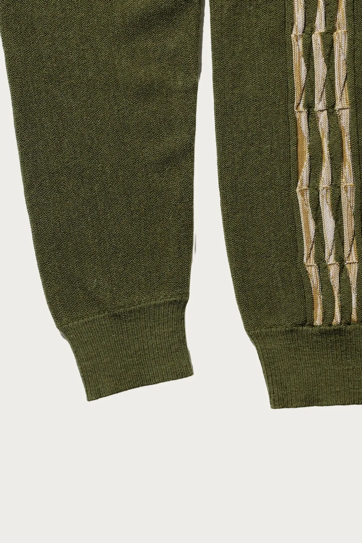 Knit Polo Born Stripe 14G - Olive sold by Canoe Club product image thumbnail 4