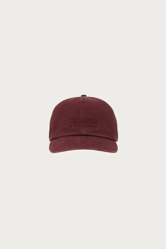 Numerals Hat - Burgundy sold by Canoe Club