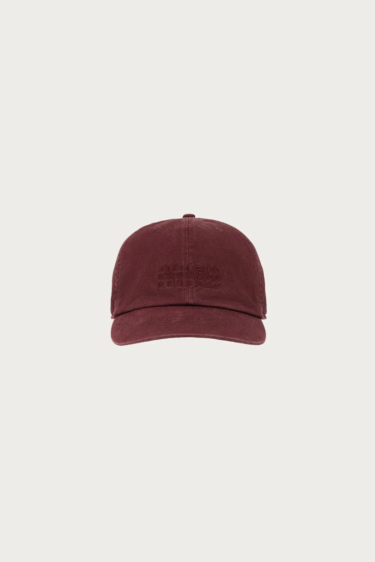 Numerals Hat - Burgundy sold by Canoe Club