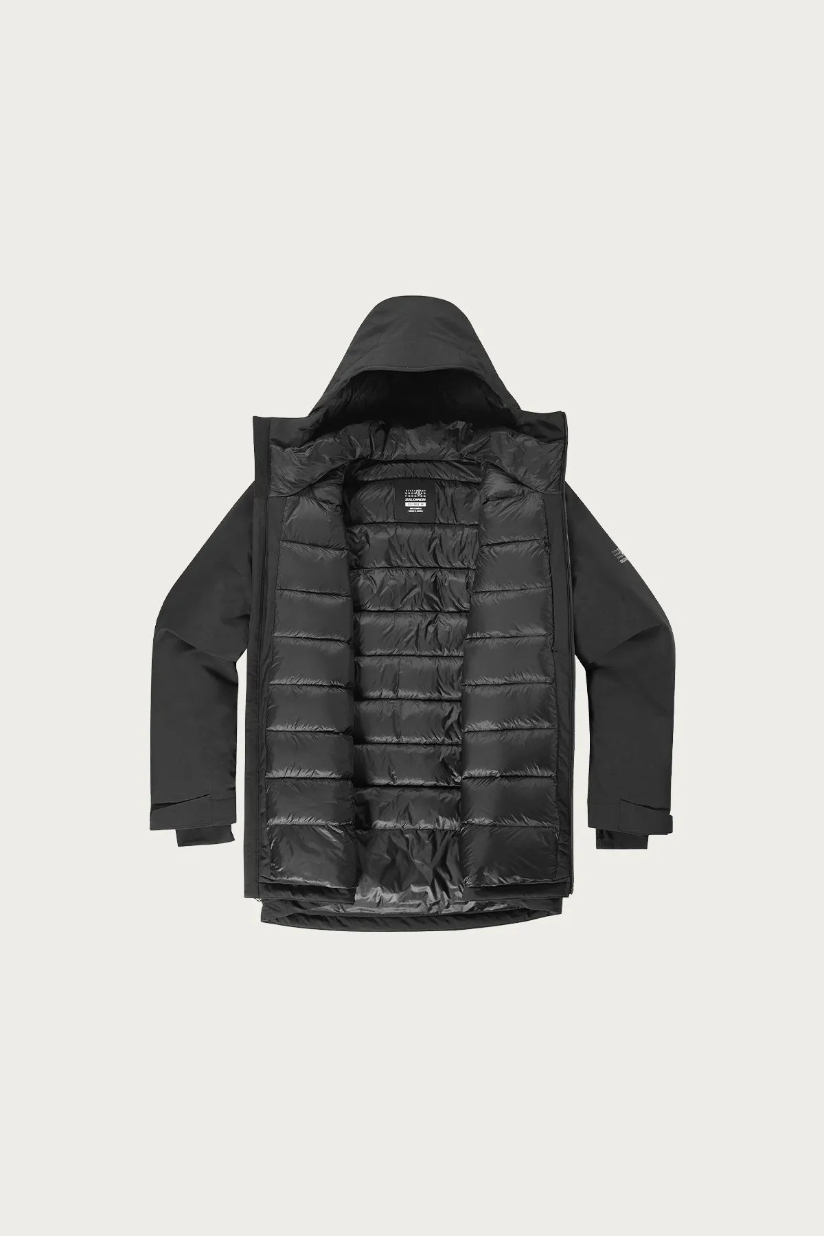MM6 x Salomon Waterproof Down Parka - Black sold by Canoe Club product image thumbnail 2