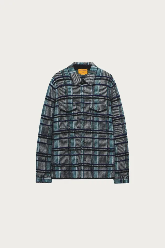 Plaid Work Shirt - Black Combo made by Guest In Residence