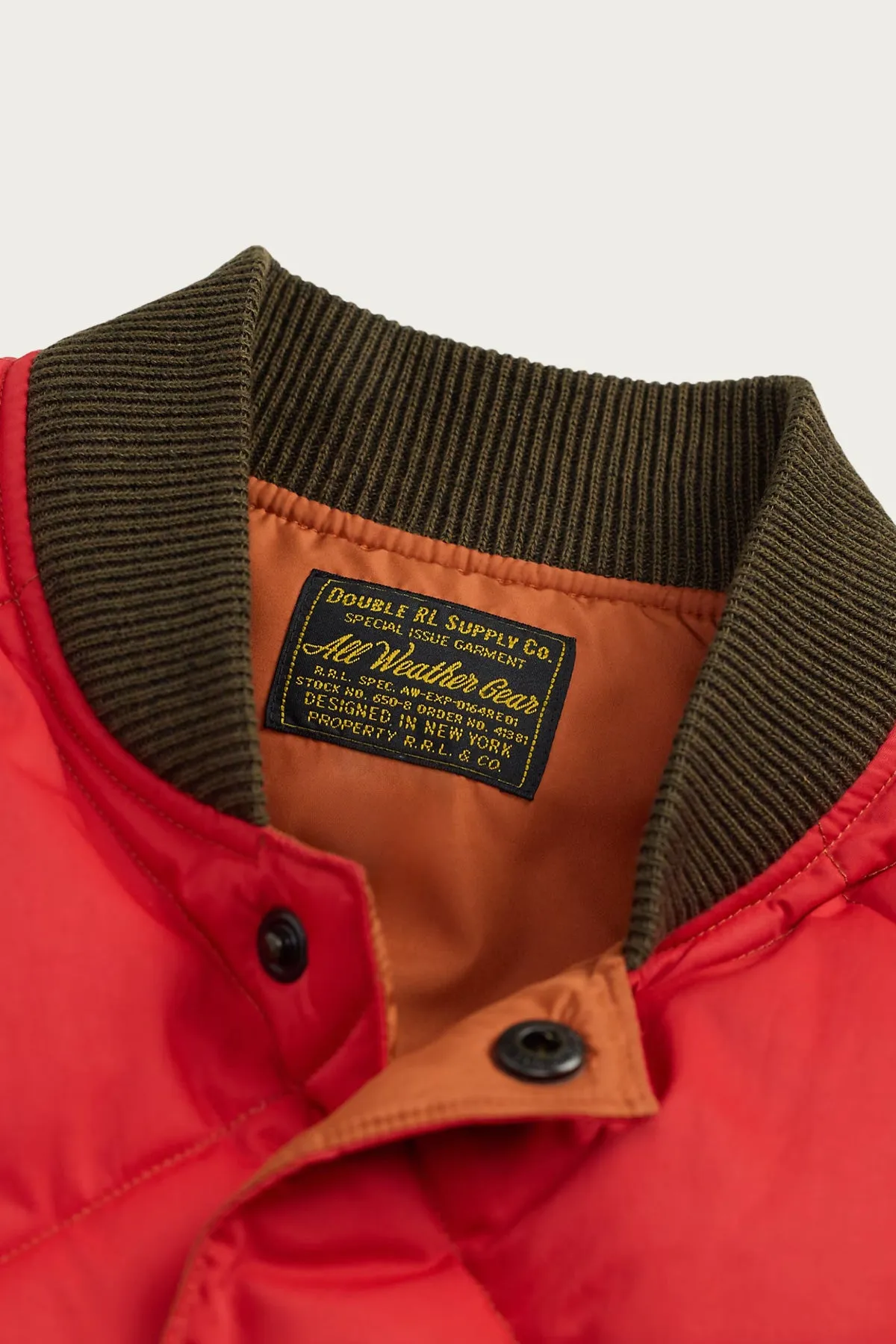 Quilted Vest - Vintage Orange sold by Canoe Club product image thumbnail 3