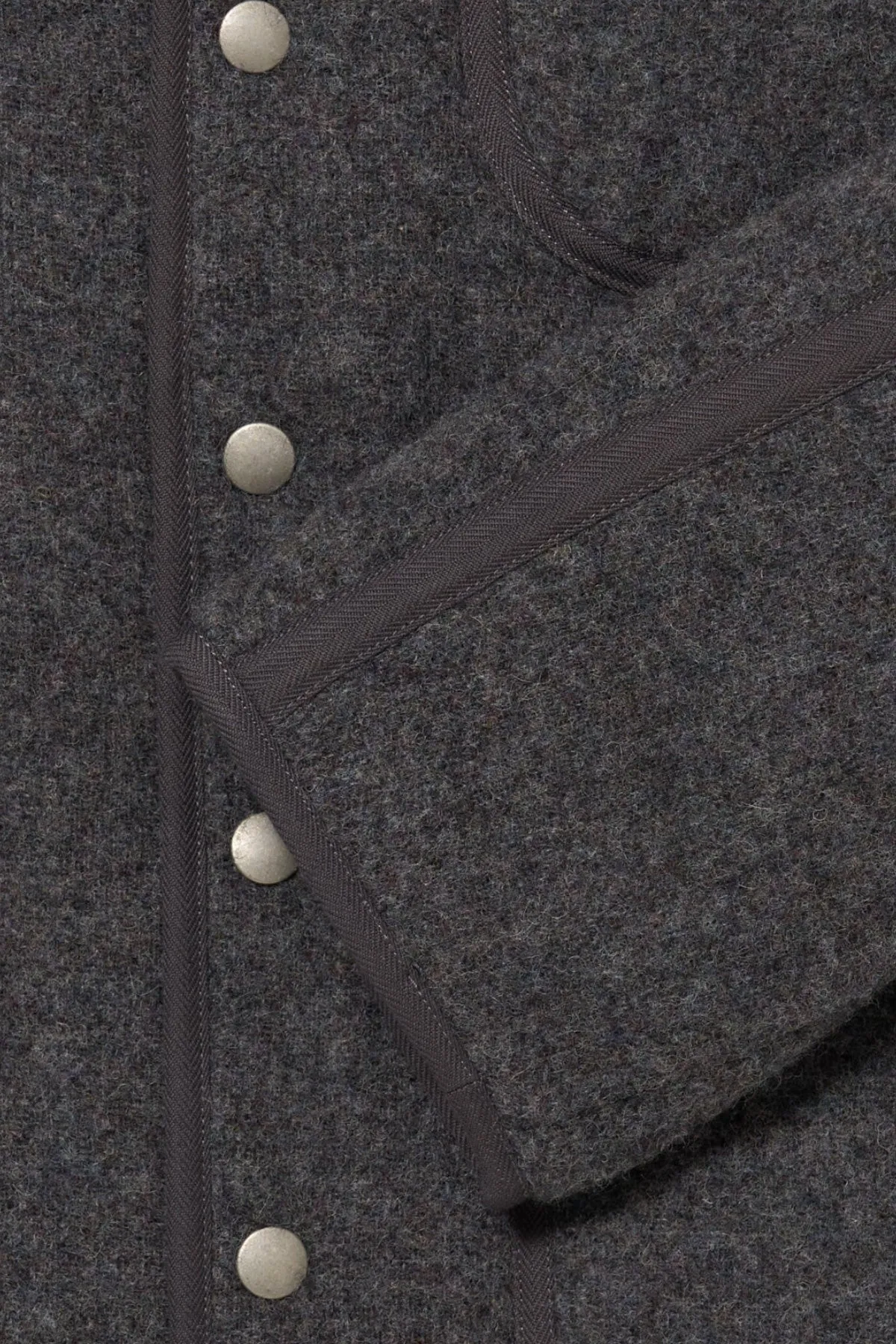 Lot. 323 Quilt Lining Blanket Jacket - Gray sold by Canoe Club product image thumbnail 4