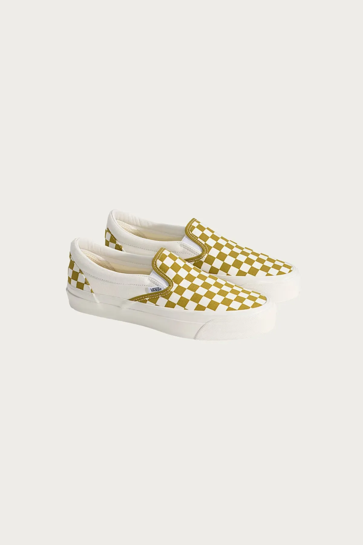 LX Classic Slip-On 98 - Checkerboard Burnt Gold sold by Canoe Club product image thumbnail 2