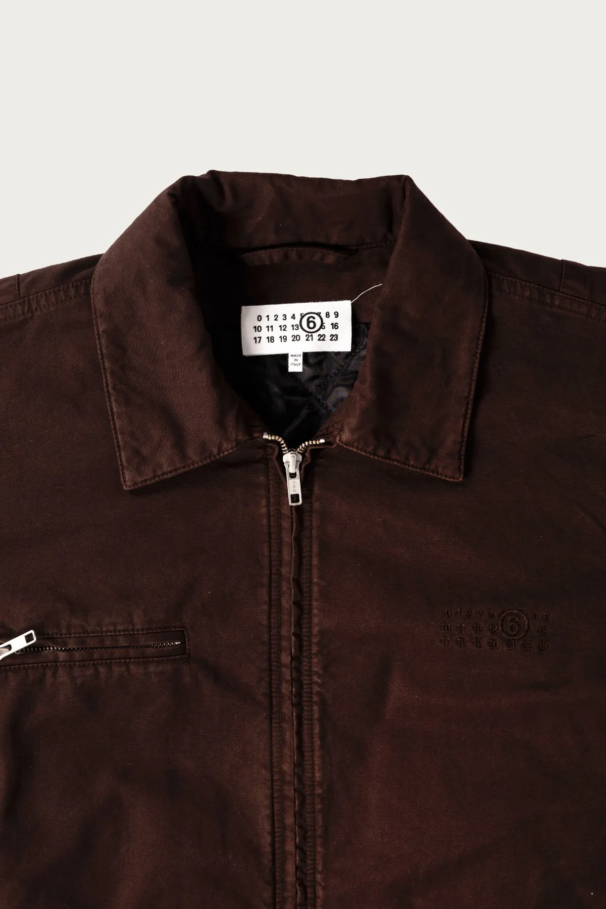Numerals Work Jacket - Chocolate Brown sold by Canoe Club product image thumbnail 2