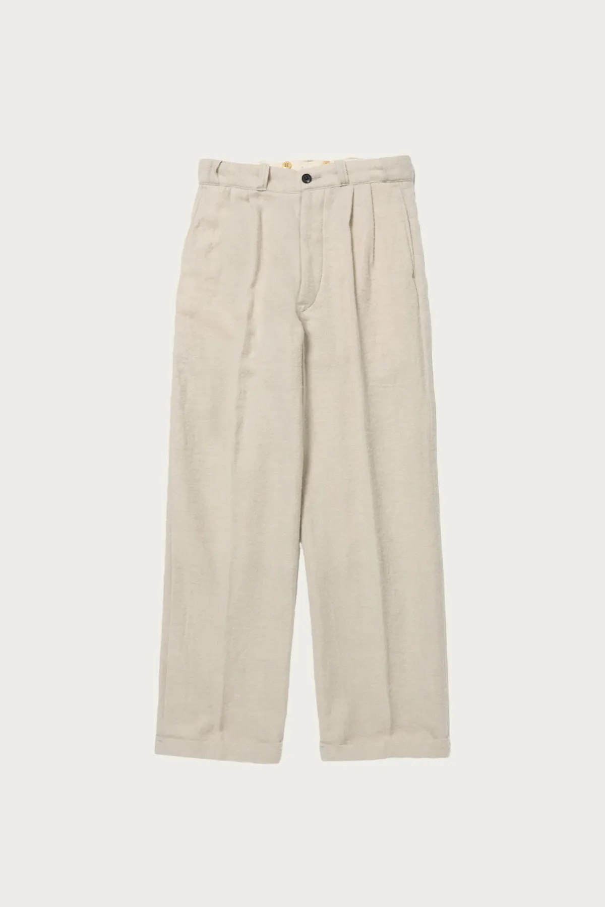 Lot. 201 Work Trousers - Ivory sold by Canoe Club