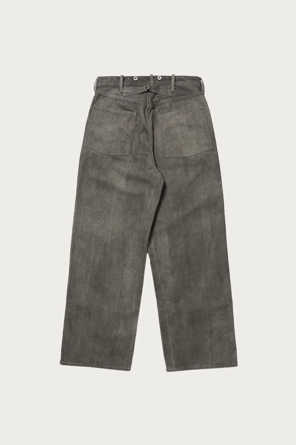 Lot. 209 Buckle-Backed Trousers - Hand Drawn Sumi sold by Canoe Club product image thumbnail 2