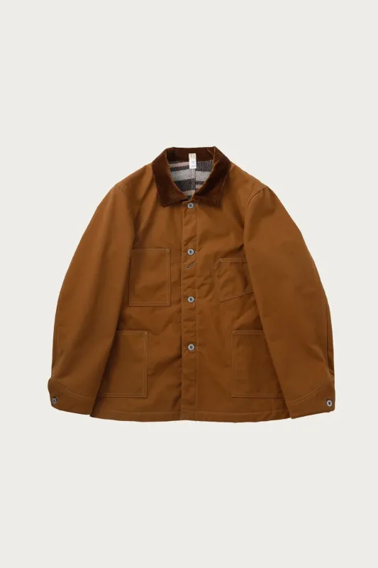 Lot. 304 Blanket Lining Coverall - Camel made by Taiga Takahashi Mens