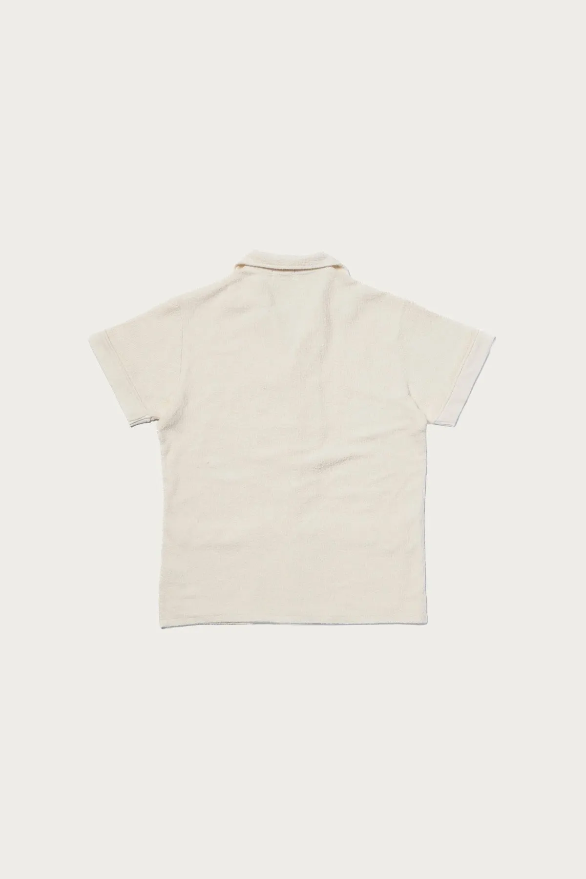 Cotton Pile Beach Shirt - Ecru sold by Canoe Club product image thumbnail 2