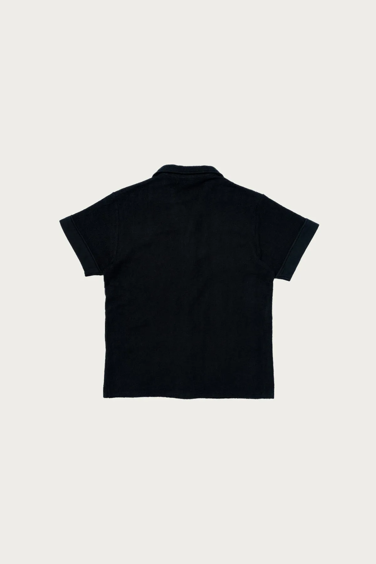 Cotton Pile Beach Shirt - Black sold by Canoe Club product image thumbnail 2