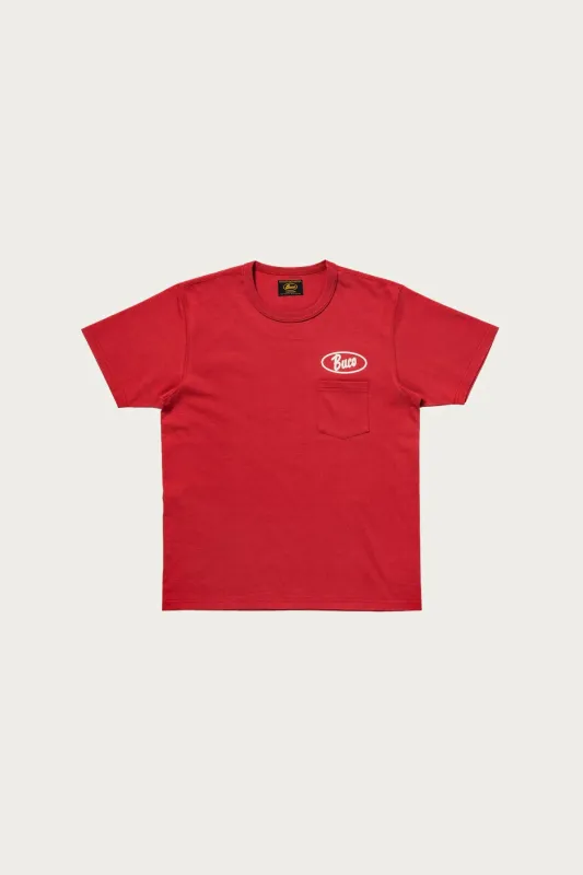 Buco Tee/Enthusiast - Red sold by Canoe Club