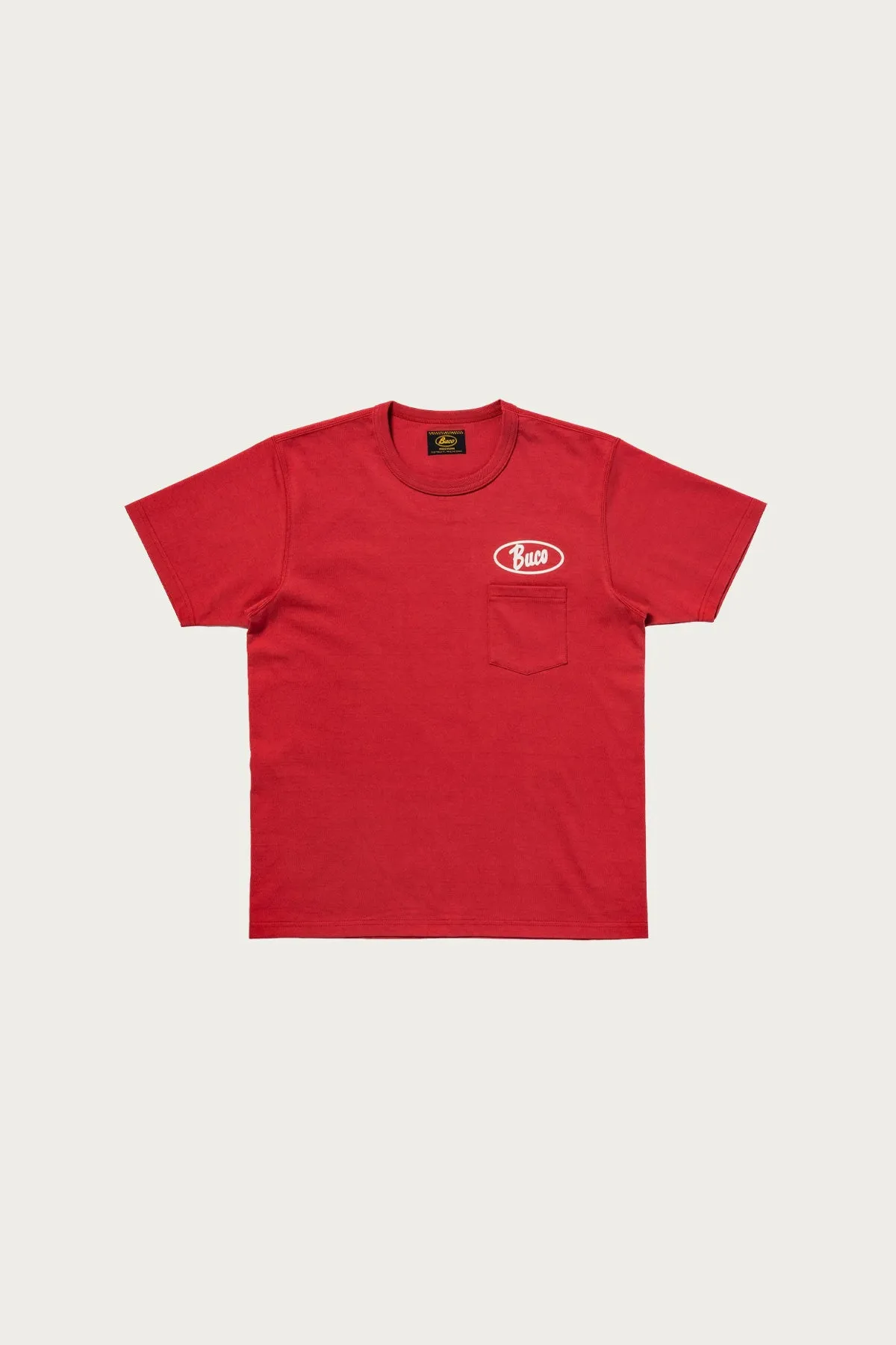 Buco Tee/Enthusiast - Red sold by Canoe Club