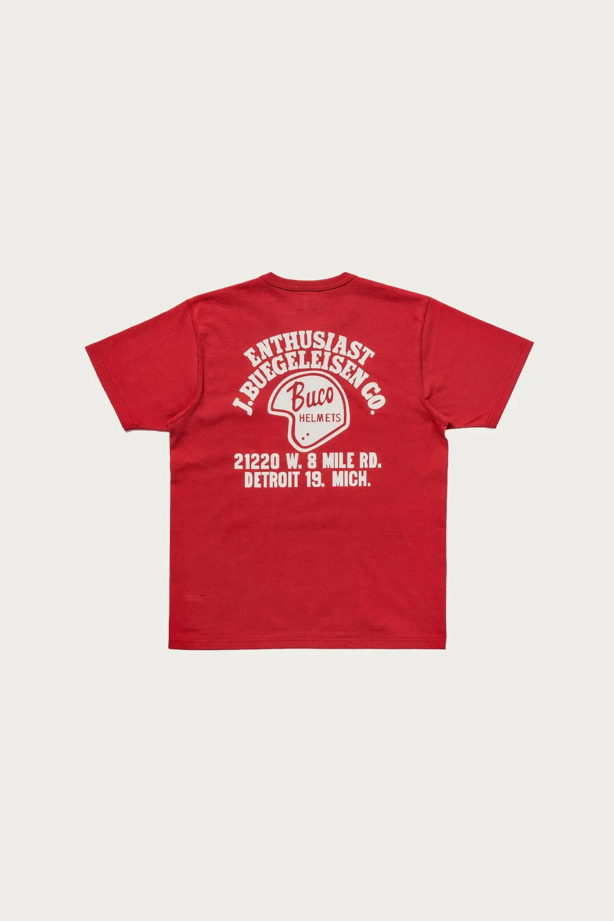 Buco Tee/Enthusiast - Red sold by Canoe Club product image thumbnail 2
