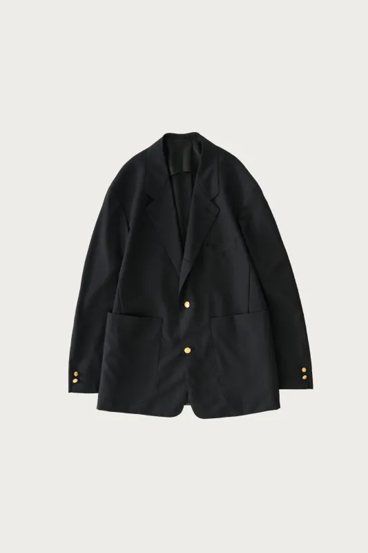 Studio Nicholson x Beams+ Paul Blazer - Darkest Navy made by BEAMS PLUS