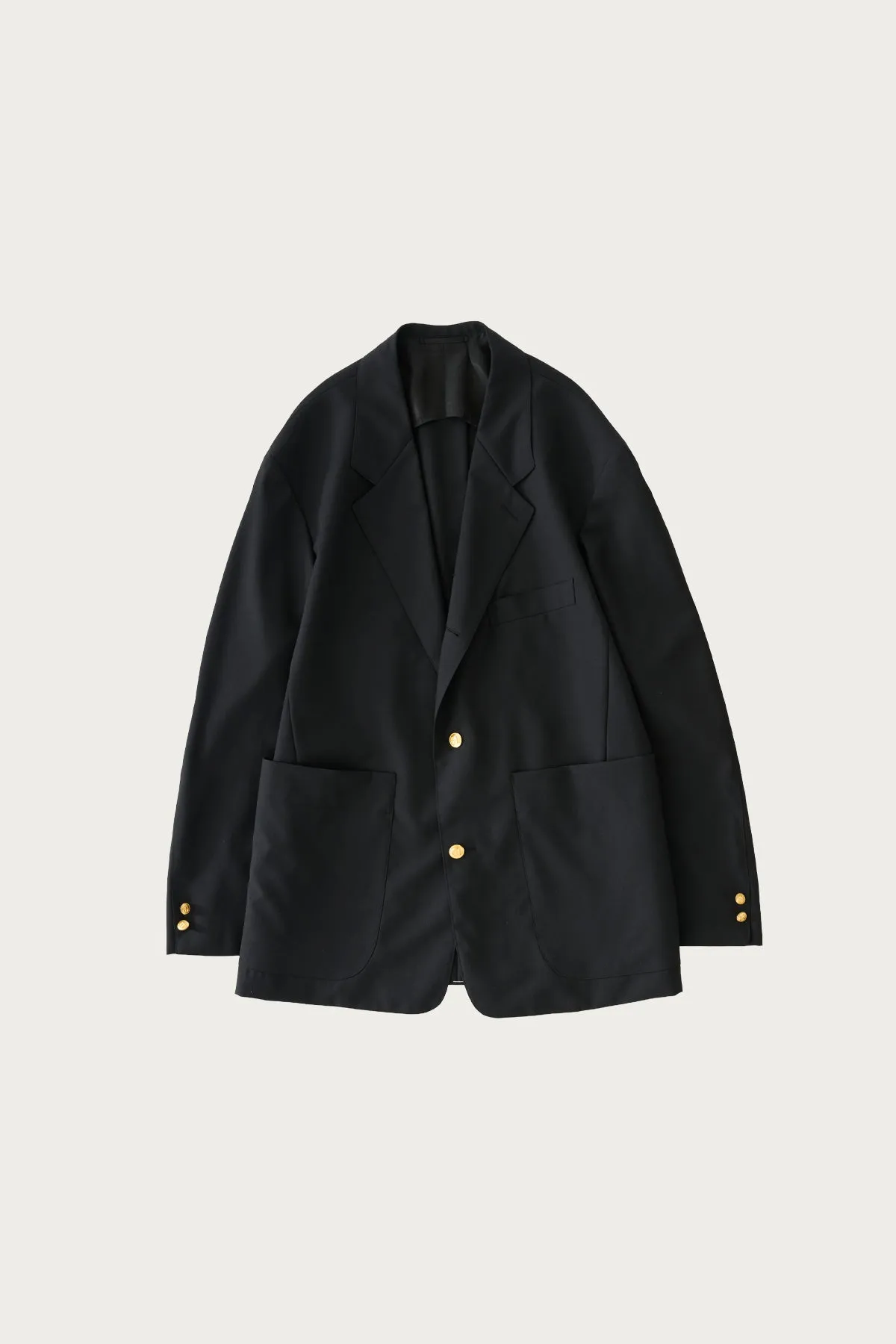 Studio Nicholson x Beams+ Paul Blazer - Darkest Navy sold by Canoe Club