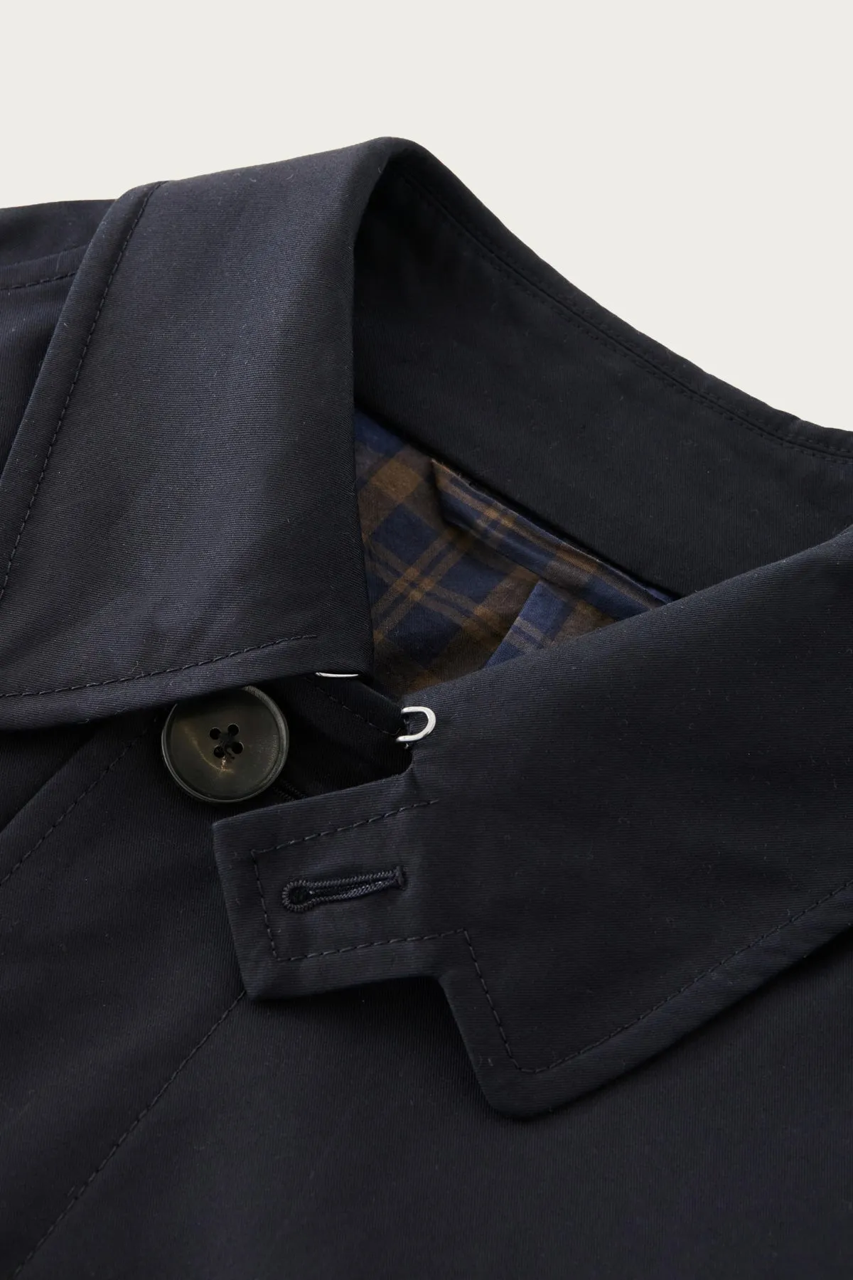 Studio Nicholson x Beams+ Peter Raincoat - Darkest Navy sold by Canoe Club product image thumbnail 2