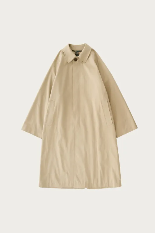 Studio Nicholson x Beams+ Peter Raincoat - Tan sold by Canoe Club