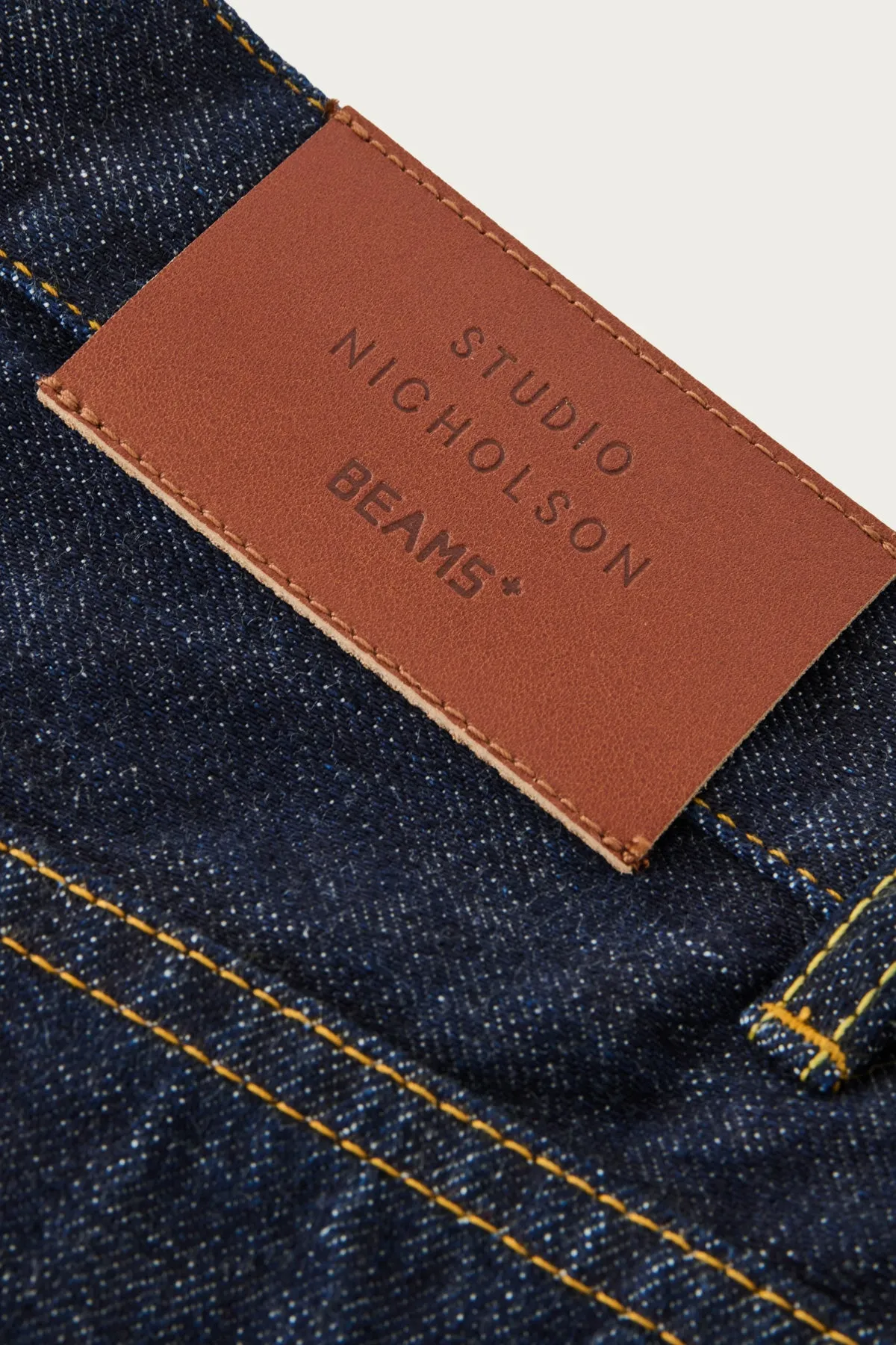 Studio Nicholson x Beams+ Holly Denim Jean - Indigo sold by Canoe Club product image thumbnail 2