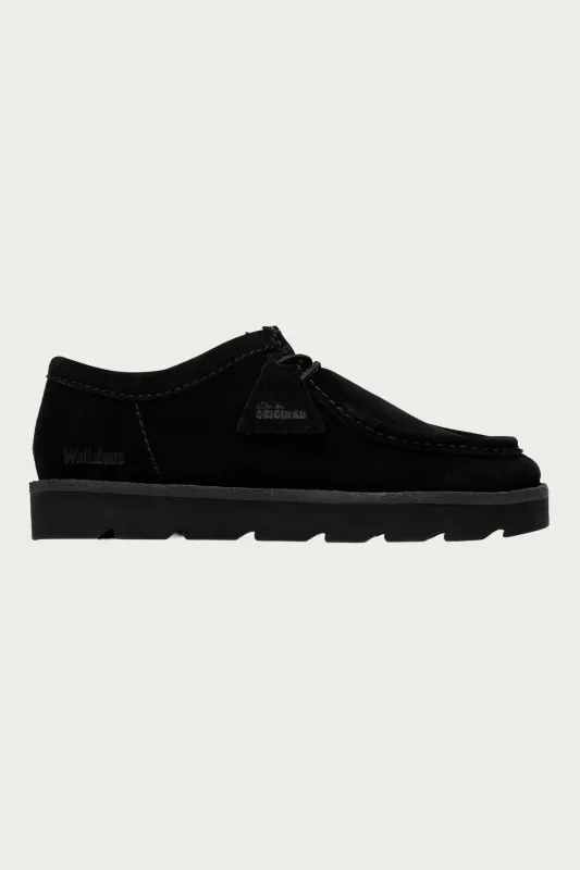Meare Walla - Black Suede made by Clarks