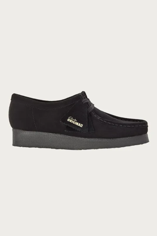 Wallabee - Black Suede sold by Canoe Club