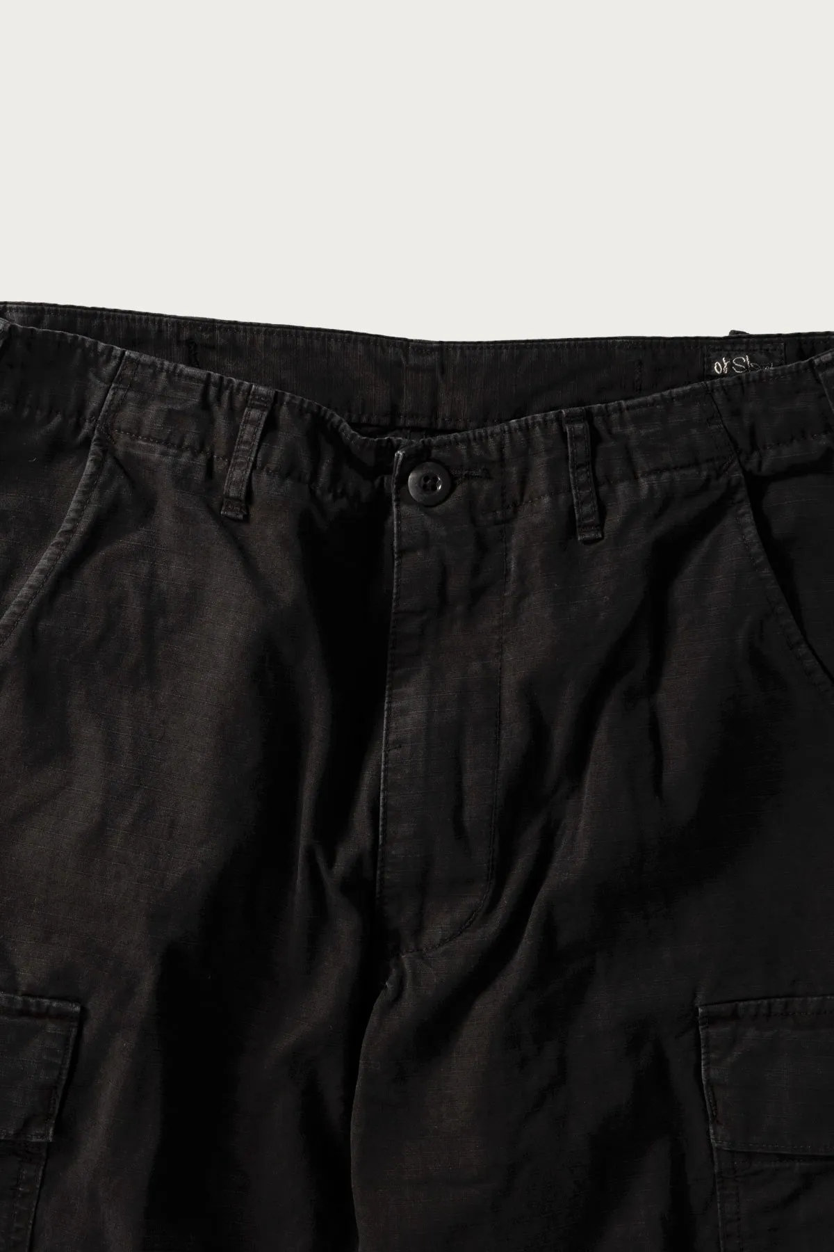 Stone Black Vintage Fit 6 Pocket Cargo Pants - Black Stone sold by Canoe Club product image thumbnail 2