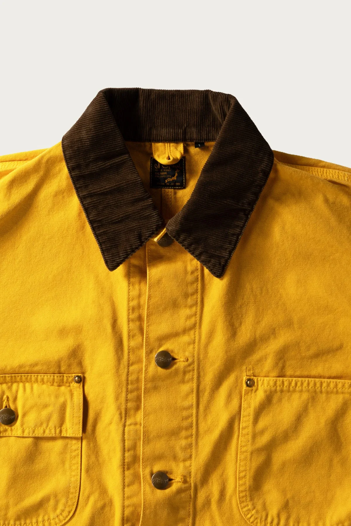 Relax Fit Coverall - Yellow sold by Canoe Club product image thumbnail 2
