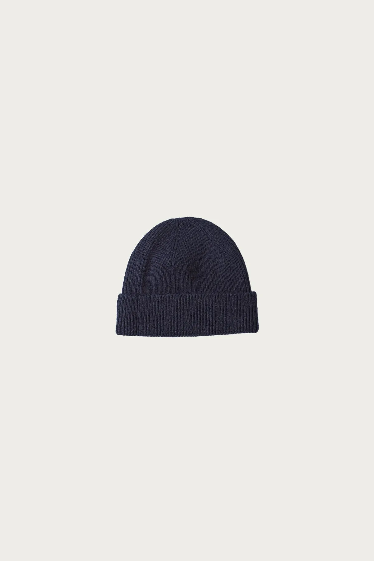 Washi/Recycled Cotton Beanie - Navy sold by Canoe Club