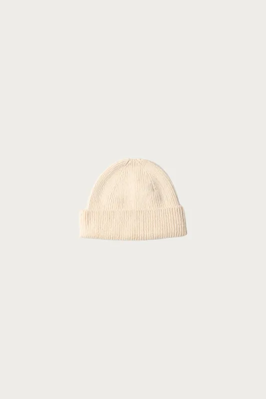 Washi/Recycled Cotton Beanie - Raw sold by Canoe Club