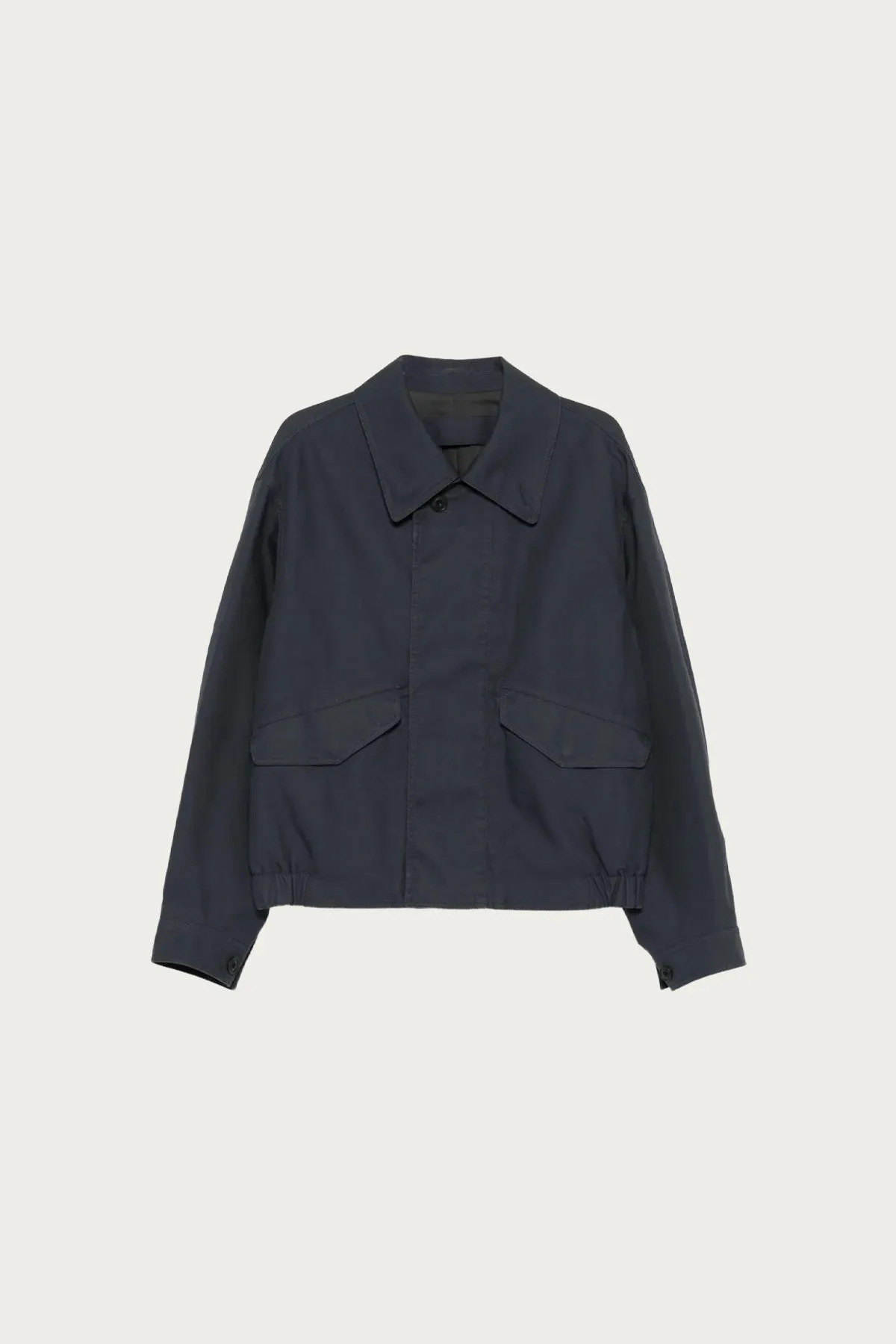 Boxy Blouson - Graphite Blue sold by Canoe Club