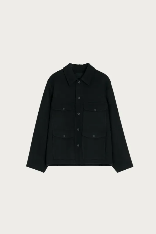 Utility Jacket - Black sold by Canoe Club