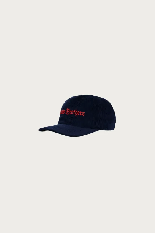Brain Dead x Brooks Brothers California 6 Panel Cap - Navy sold by Canoe Club