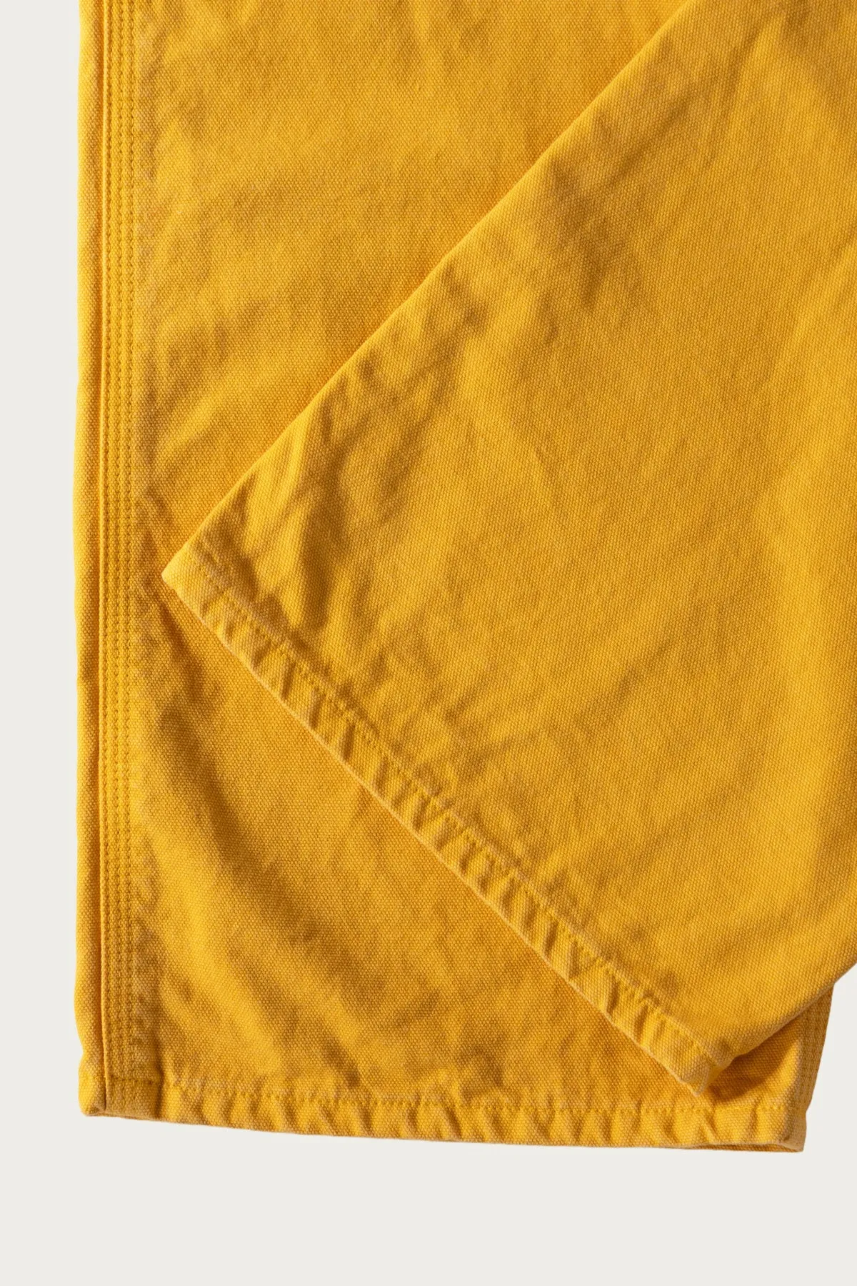 Dad's Fit Oxford Painter Pants - Yellow sold by Canoe Club product image thumbnail 3