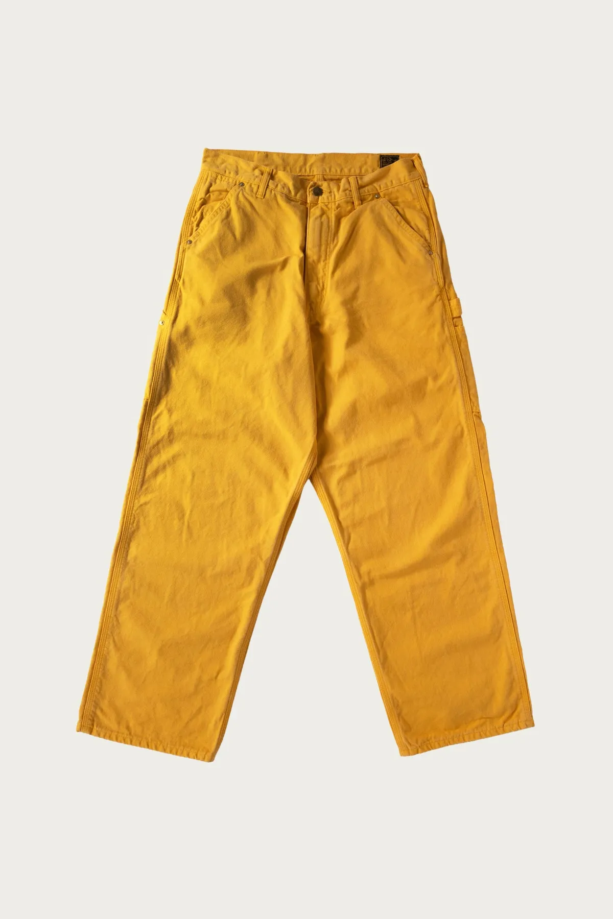 Dad's Fit Oxford Painter Pants - Yellow sold by Canoe Club