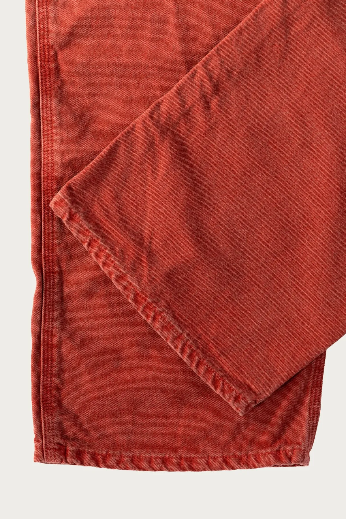 Dad's Fit Oxford Painter Pants - Red sold by Canoe Club product image thumbnail 3