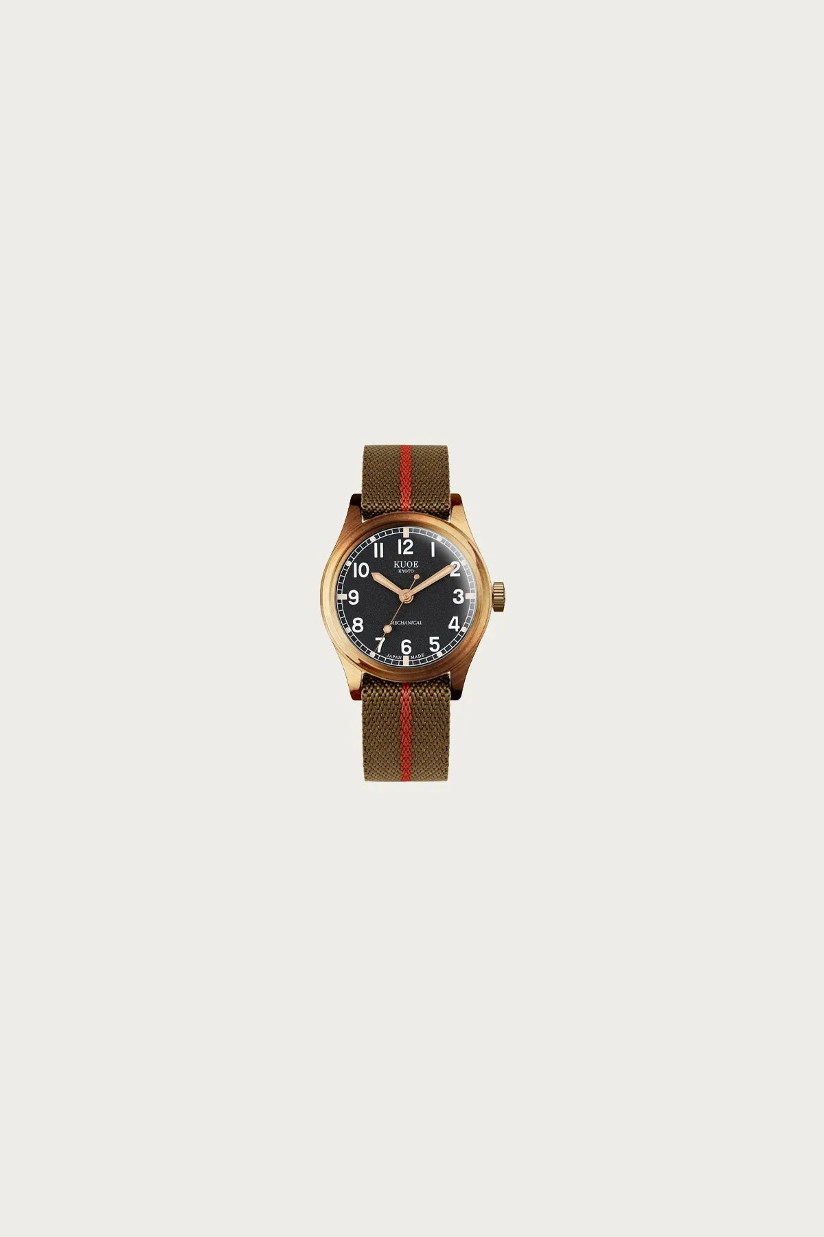 Old Smith 90-0002 - Black Dial/Bronze Case/Nylon Strap sold by Canoe Club