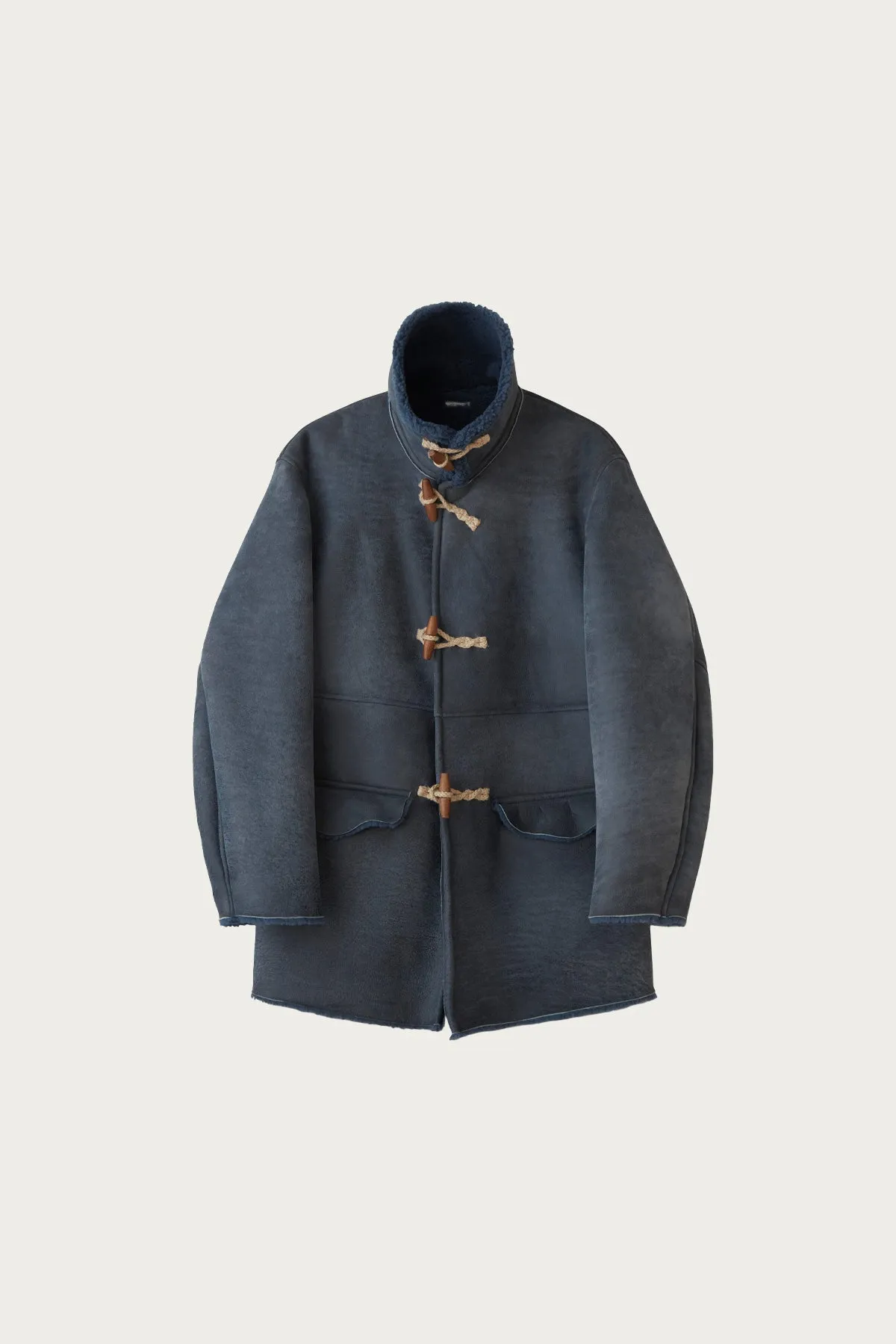 Sherpa Shearing Coat - Navy sold by Canoe Club product image thumbnail 3