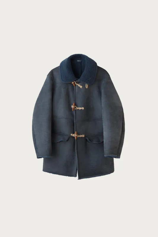 Sherpa Shearing Coat - Navy sold by Canoe Club