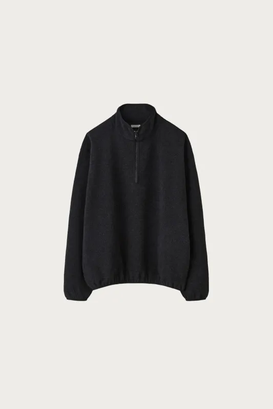 Pullover Fleece Jacket - Charcoal sold by Canoe Club
